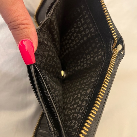 SOLD Kate spade black/white purse and wallet - Picture 12 of 14